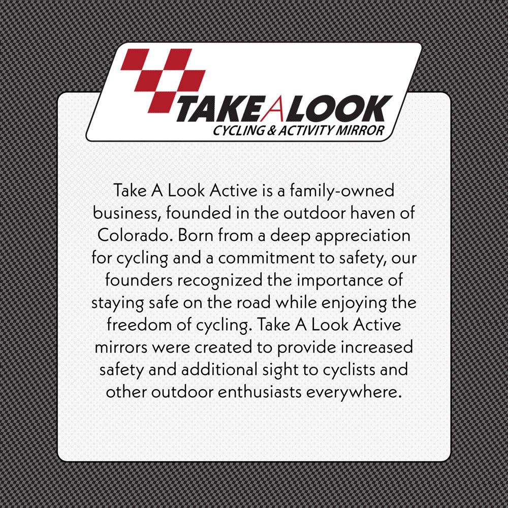 Take-A-Look Cycling Mirror Original, Black