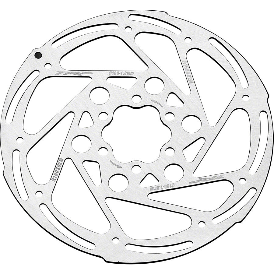 TRP R2 Disc Brake Rotor - 160mm, 6-Bolt, 1.8mm, Rust Blocker Treatment, Silver