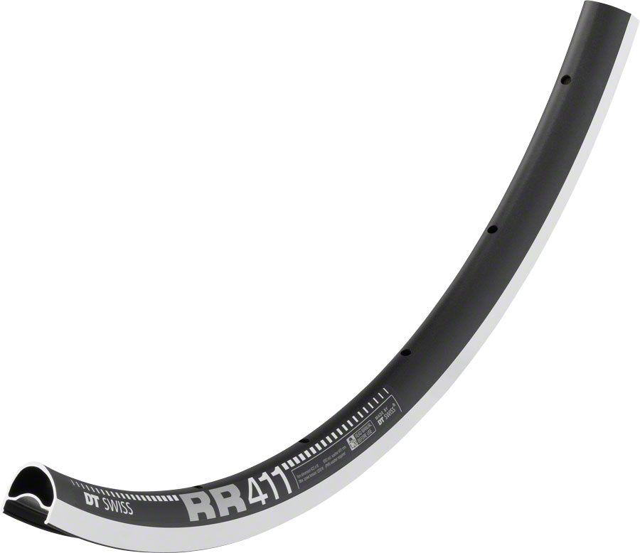 DT Swiss RR 411 Rim - 700, Rim, Black, 32H