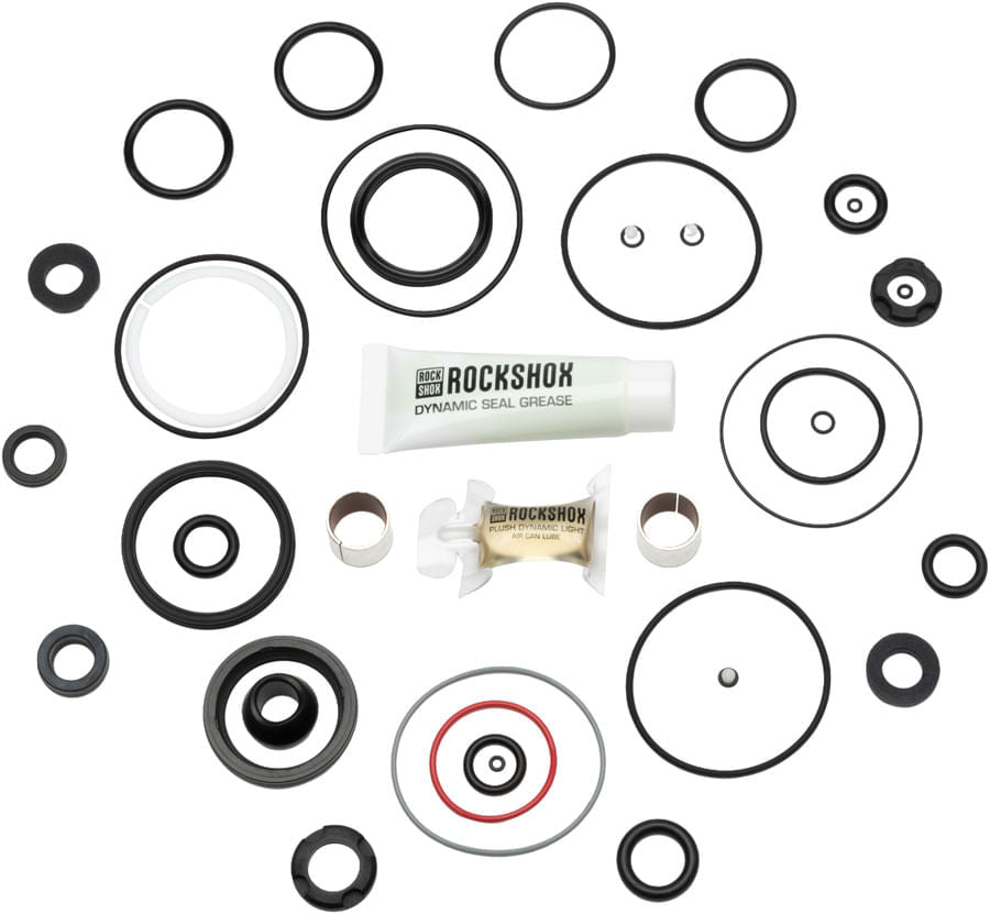 RockShox Rear Shock Service Kit - 200 Hour/1 Year,  Nude/Bold (2022+), ThruShaft (2021-2024), Deluxe/Super Deluxe (2023+) Generation-C