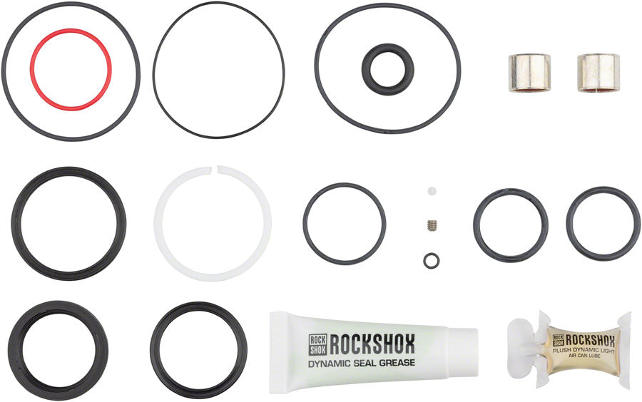 RockShox Rear Shock Service Kit - 200hr /1 Year, Deluxe C1+/Super Deluxe C1+/Super Deluxe Flight Atttendant C1+ (2023+)
