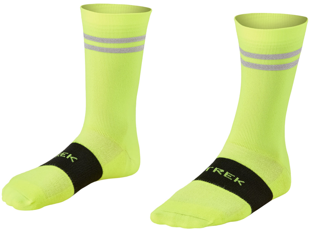Trek Race Quarter Cycling Sock, Radioactive Yellow S
