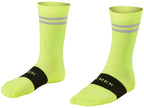 Trek Race Quarter Cycling Sock, Radioactive Yellow S