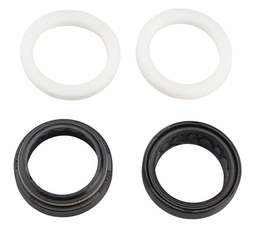 RockShox Seal Kit - 32mm flangeless wipers, 4mm foam rings, SID RLC (A1), SID XX/RL (B1), Reba 80-100mm (A7), Recon Boost RL (C1) /TK (B1)