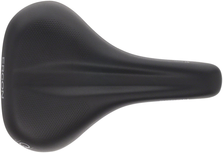Saddle - Ergon ST Gel Saddle - Chromoly, Black, Men's, Medium/Large