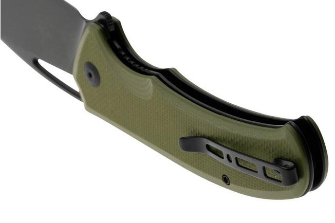 SENCUT Phantara OD Green Coarse G10 Handle Black 9Cr18MoV Blade