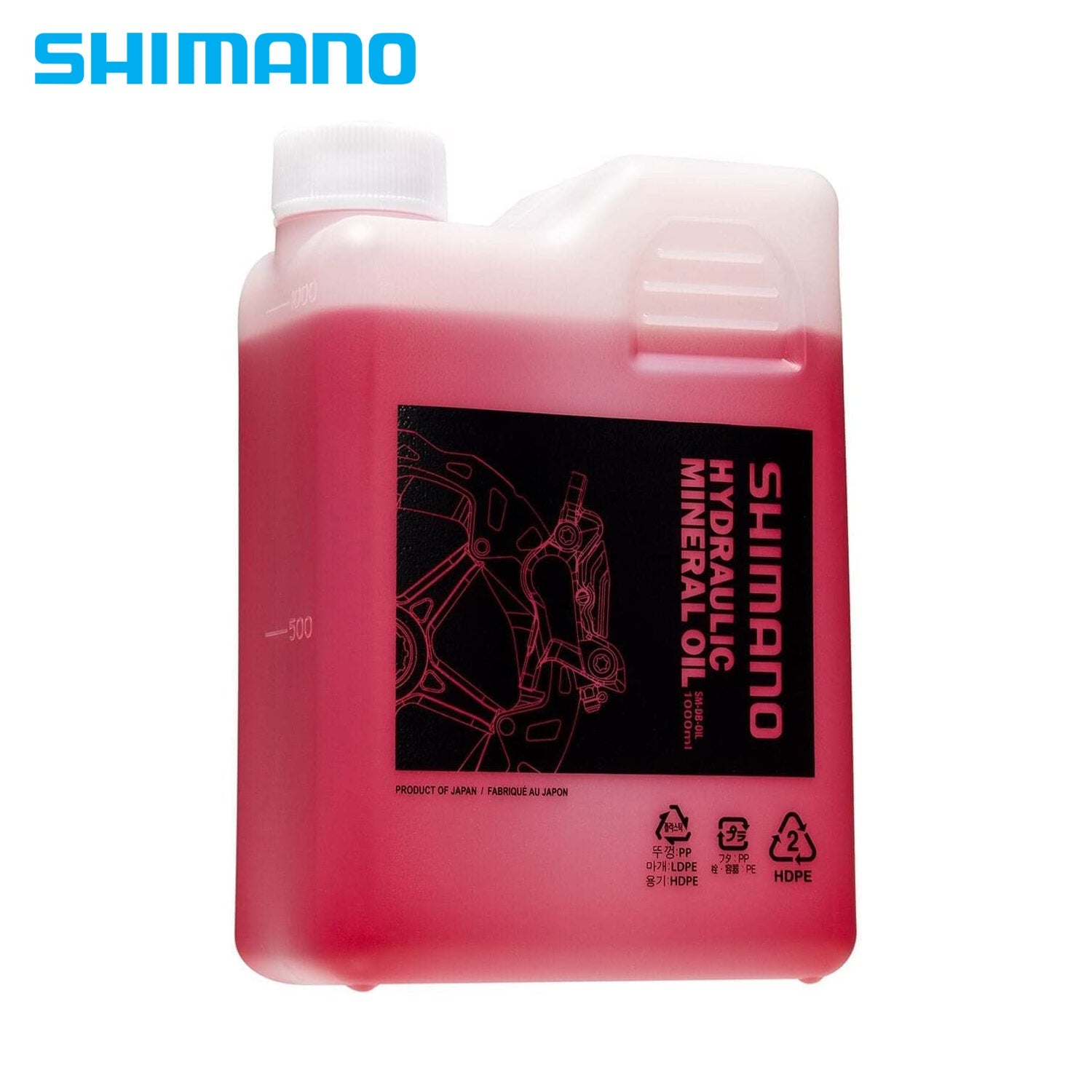 Shimano Mineral Oil Brake Fluid - 1000ml