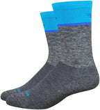 Socks - DeFeet Aireator Ornot 6'' Intersection Socks, Olive Green XL