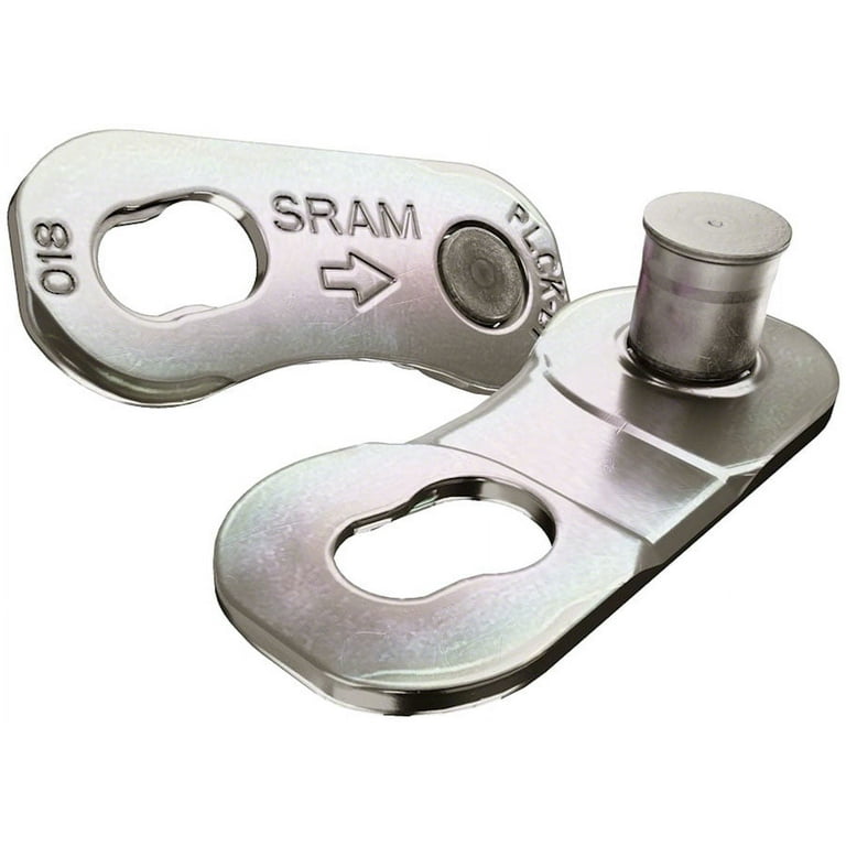SRAM AXS PowerLock Link for 12-Speed Road Chains, Silver, Card of 4 - Single
