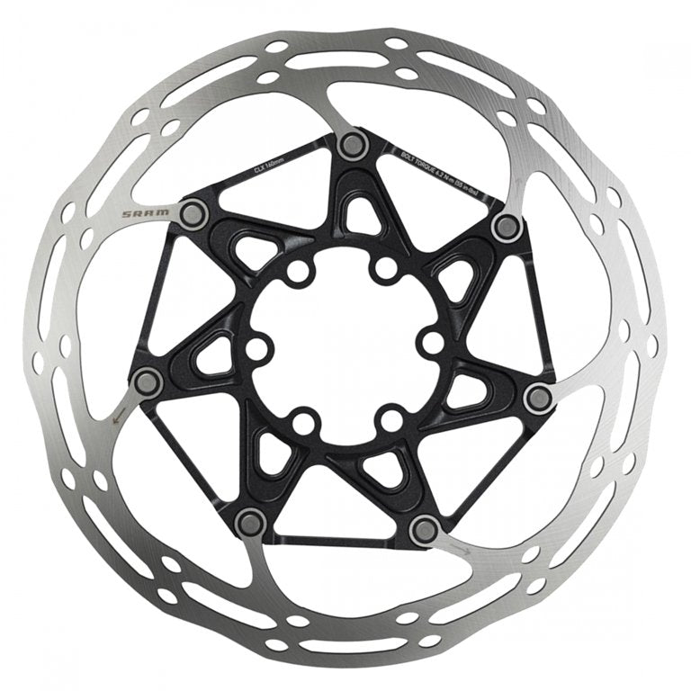 SRAM CenterLine X 2pc 6-Bolt Rotor Rounded Ti 140mm NLS