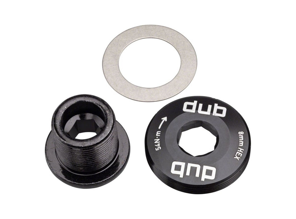 SRAM Self-Extracting Crank Arm Bolt Kit - M18/M30, DUB, Steel, Black