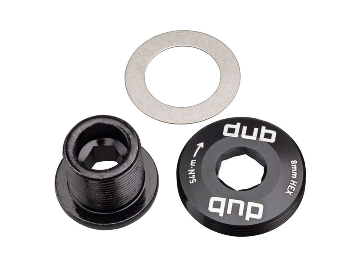 SRAM Self-Extracting Crank Arm Bolt Kit - M18/M30, DUB, Steel, Black