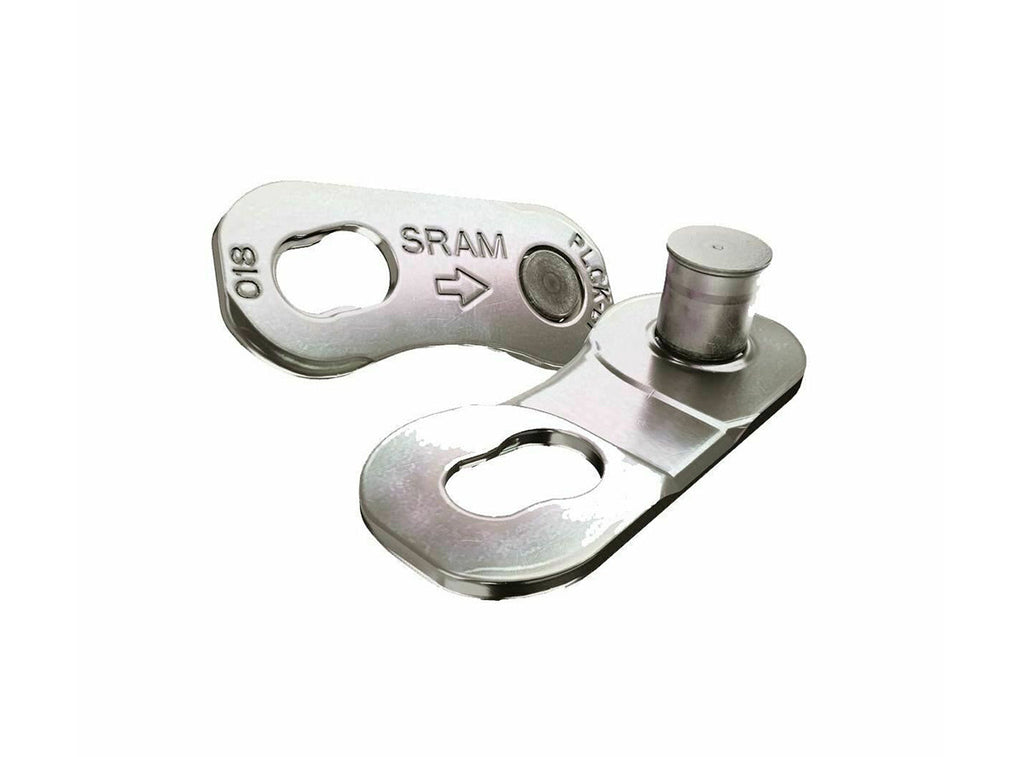 SRAM AXS PowerLock Link for 12-Speed Road Chains, Silver, Card of 4 - Single