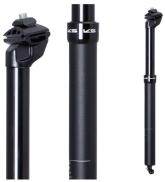 KS eTEN-i Dropper Seatpost - 31.6mm, 100mm, Black