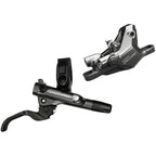 Shimano Deore BL-M4100/BR-MT410 Disc Brake and Lever - Front, Hydraulic, Resin Pads, Gray