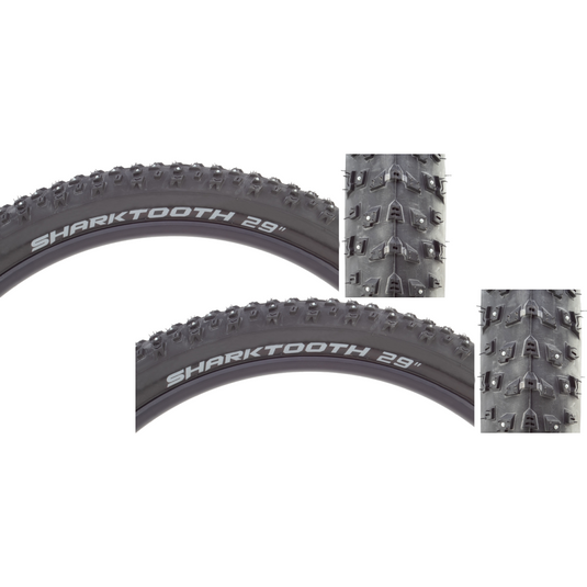 TIRE ARISUN SHARKTOOTH 29x2.8 BK WIRE/60/220-STUD