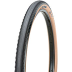 Tire - Maxxis Receptor Tire - 700 x 40, Tubeless, Folding, Black/Dark Tan, Dual, EXO