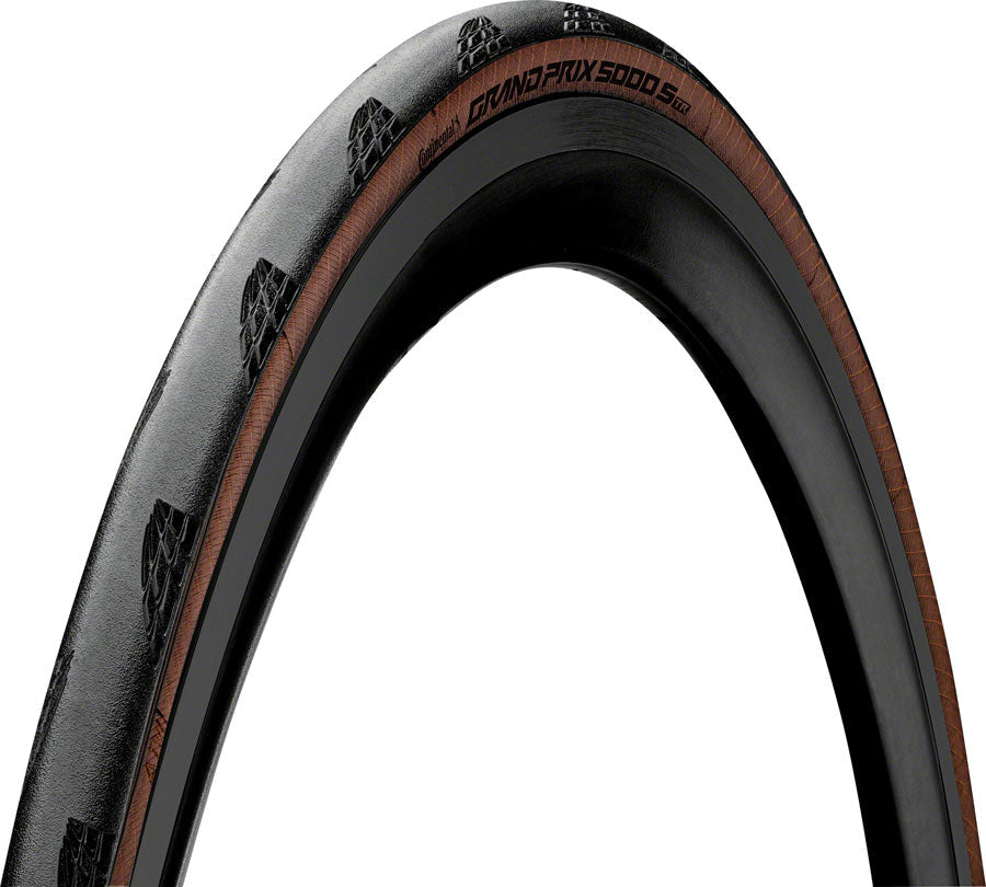 Tire - Continental Grand Prix 5000 S TR Tire - 650b x 32, Tubeless, Folding, Black/Transparent, BlackChili, Vectran Breaker, LazerGrip, ACT