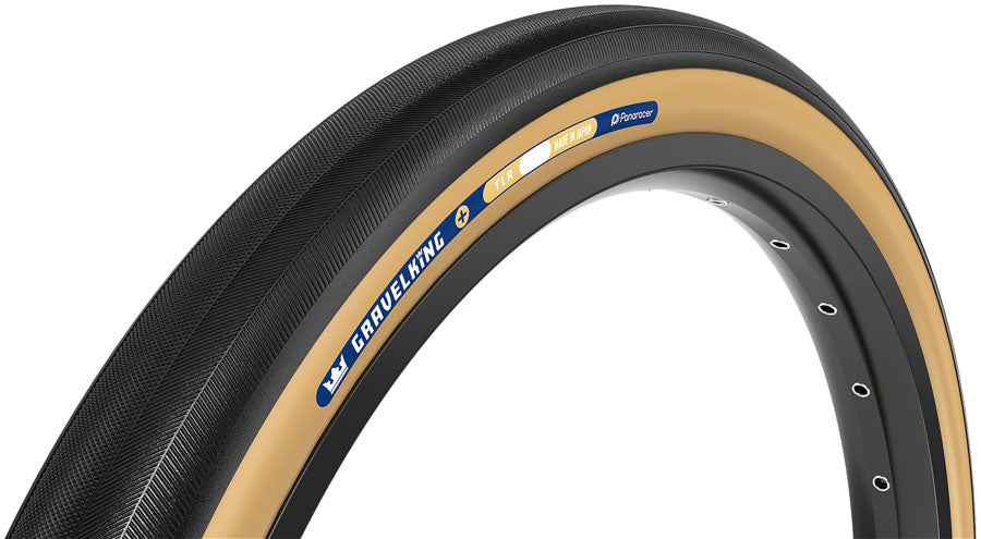 Tire - Panaracer GravelKing Slick Tire - 700 x 35, Tubeless, Folding, Black