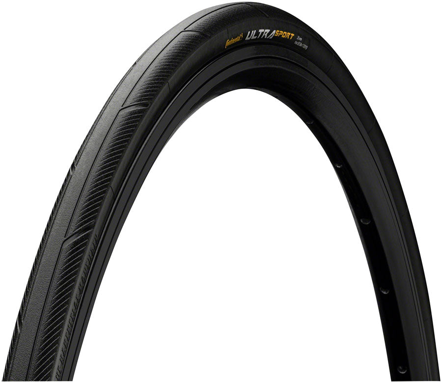 Tire - Continental Ultra Sport III Tire - 700 x 28, Clincher, Folding, Black, PureGrip, Performance, E25