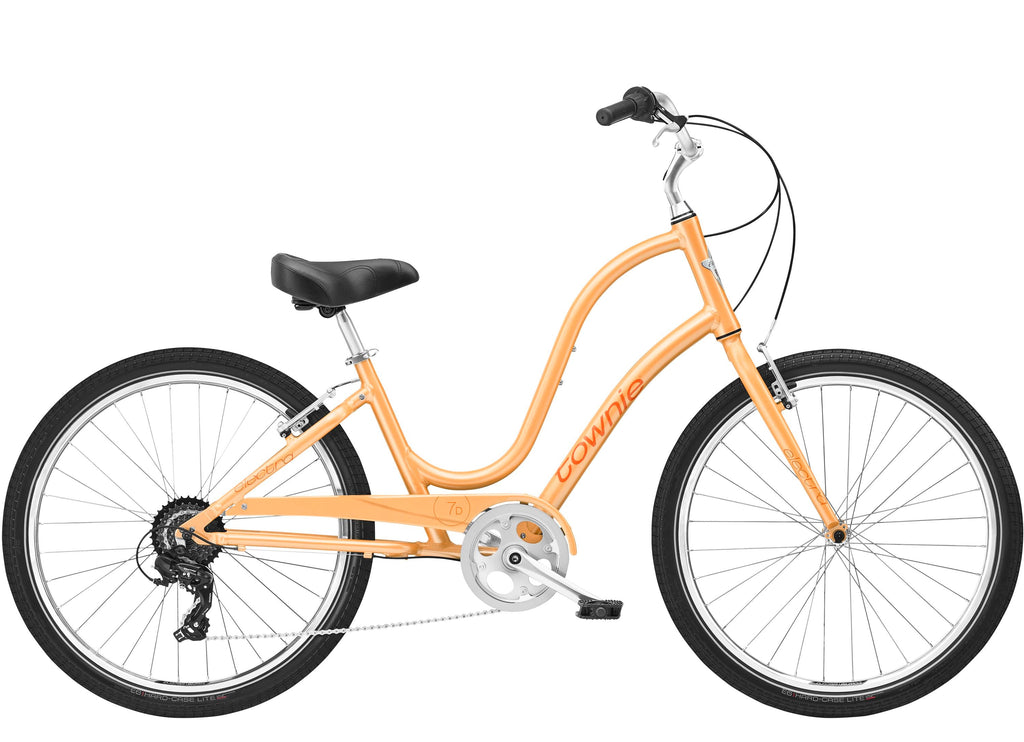 Townie 7D Step-Thru, Marigold 26" wheel