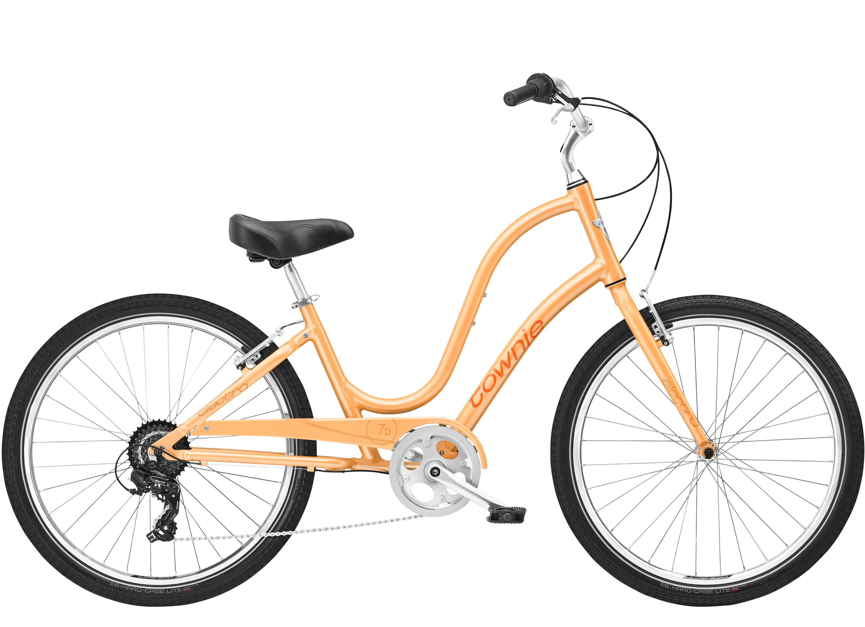 Townie 7D Step-Thru, Marigold 26" wheel