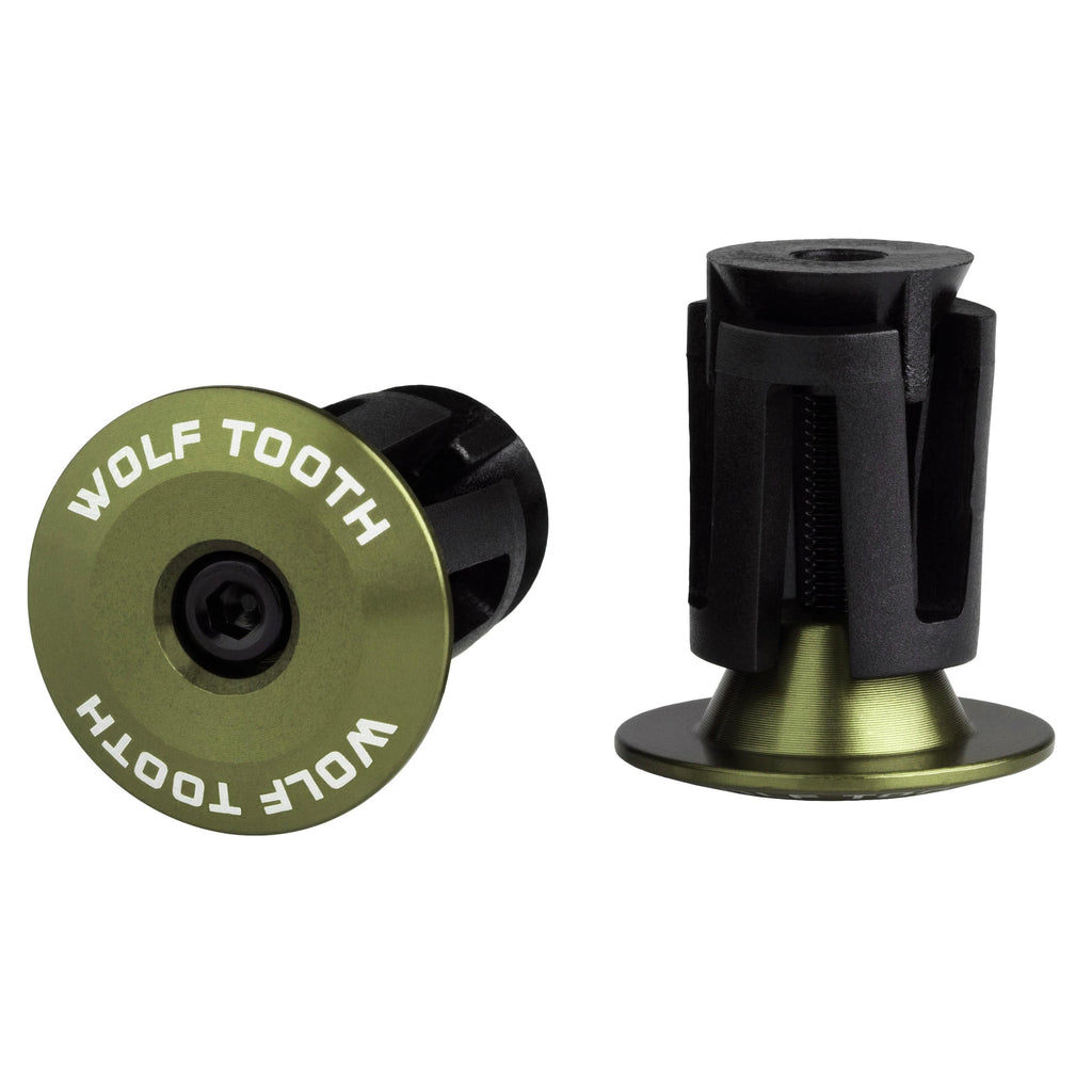 Wolf Tooth Alloy Bar End Plugs - Black