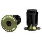 Wolf Tooth Alloy Bar End Plugs - Black