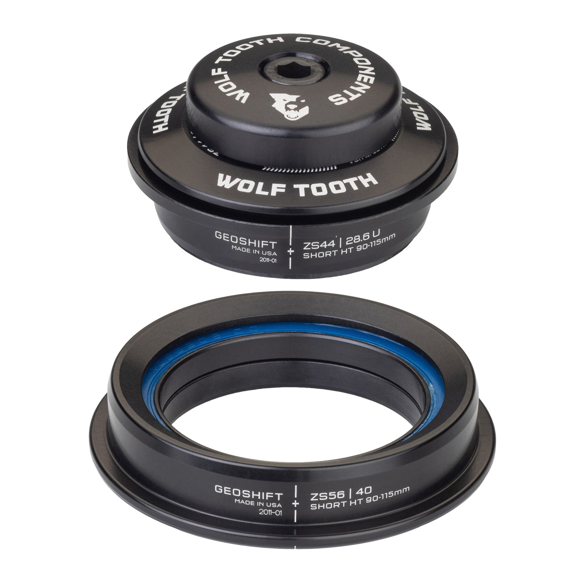 Wolf Tooth Performance Headset - EC44/40 Lower, Black