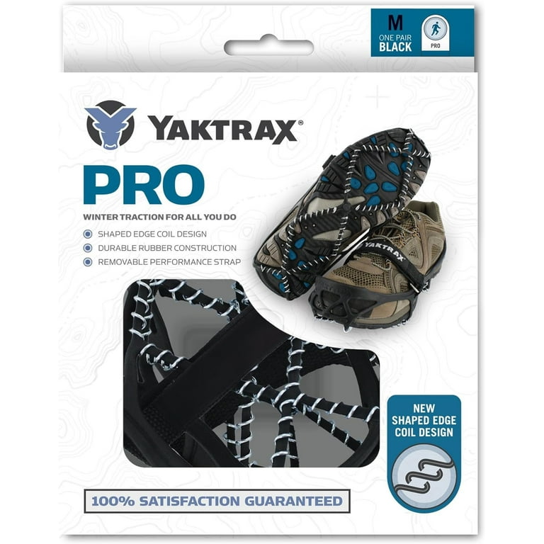 Yaktrax Pro Ice Grips for Shoe: LG