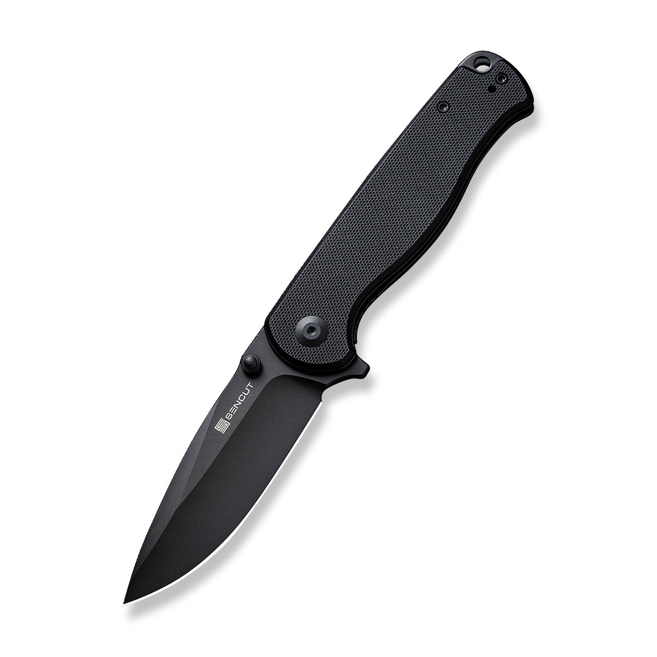 SENCUT Errant Black G10 Handle Black 9Cr18MoV Blade