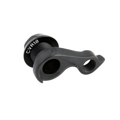 Threaded axle rear derailleur hanger