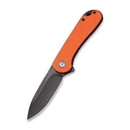CIVIVI Elementum Orange G10 Handle Black Stonewashed D2 Blade