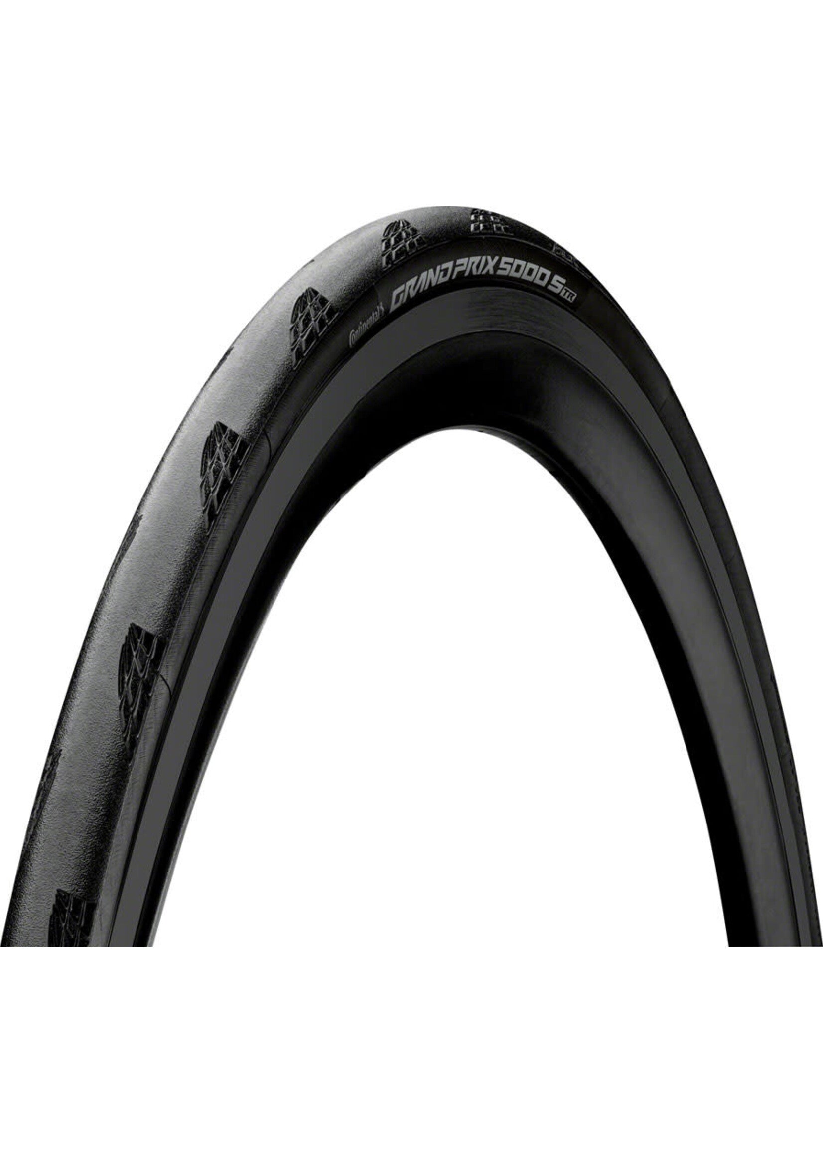Tire - Continental Grand Prix 5000 S TR Tire - 700 x 25, Tubeless, Folding, Black, BlackChili, Vectran Breaker, LazerGrip, ACT