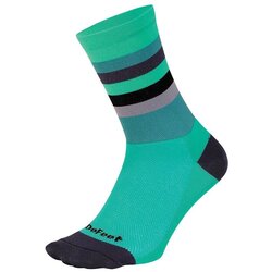 Socks - DeFeet Aireator 6" Maverick Socks, Light Teal XL
