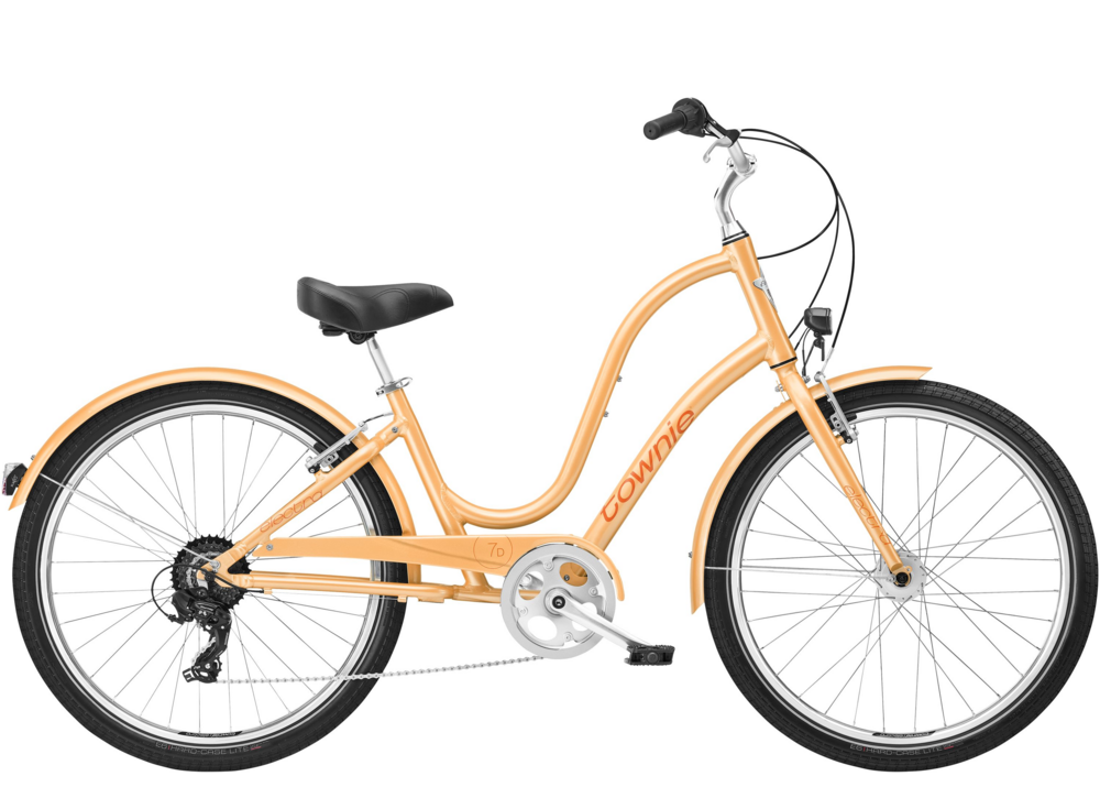 Townie 7D Step-Thru, Marigold 26" wheel