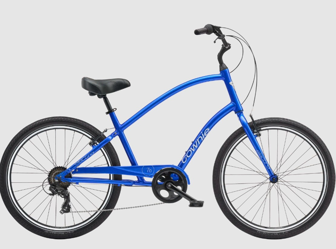 Electra '25 Townie 7D EQ Step-Over - Hyper Blue 26"