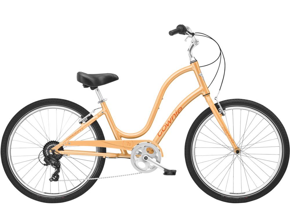 Townie 7D Step-Thru, Marigold 26" wheel