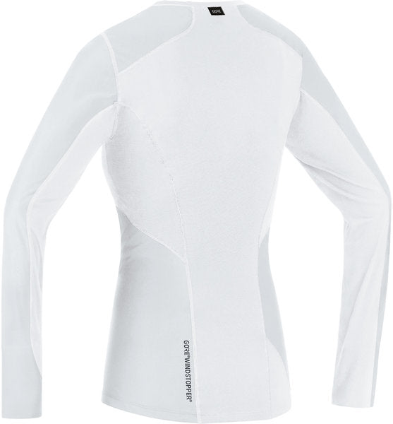 M Women Base Layer Shirt White L