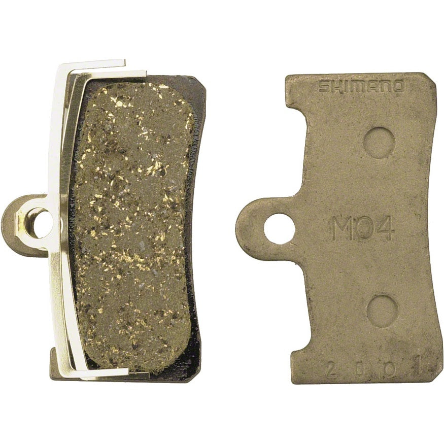 Shimano M04 Resin Disc Brake Pads and Spring for XT M755 Calipers