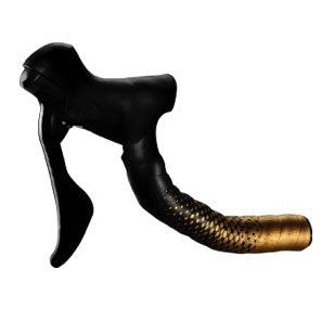 Leather Touch Handlebar Tape, Fusion Dot Blk/Gold