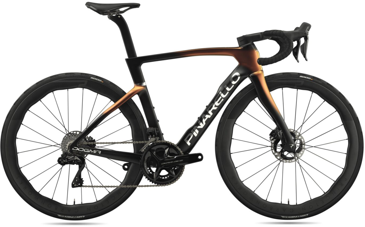 Pinarello Dogma F RED AXS E1 PM Peak 4550 Luxter Red Gold 55cm  2025
