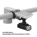 Lezyne Garmin/Wahoo Forward Mount Black