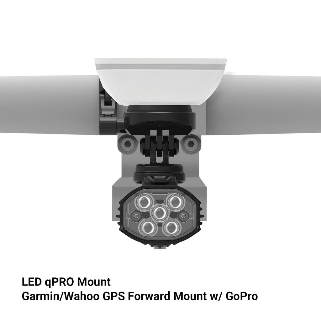 Lezyne Garmin/Wahoo Forward Mount Black