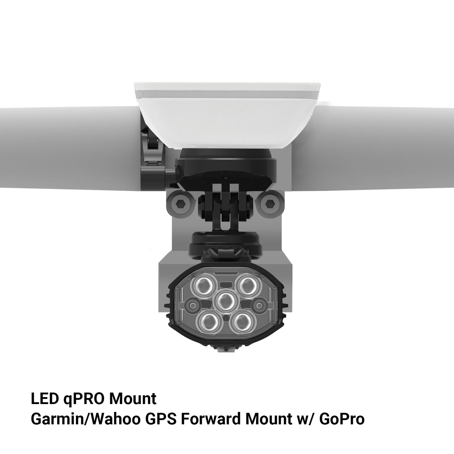 Lezyne Garmin/Wahoo Forward Mount Black