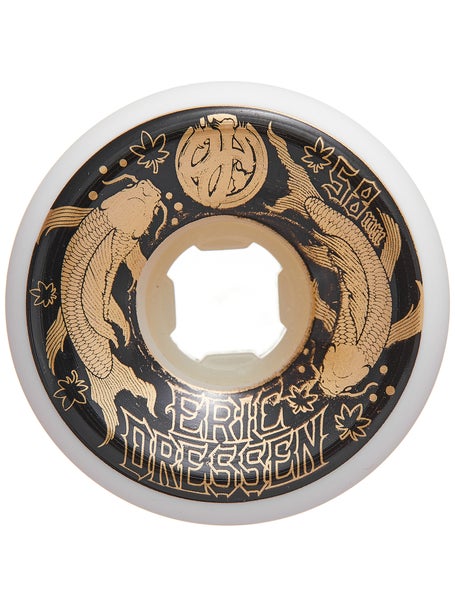 Wheels - OJ 58mm Eric Dressen Koi Gold Double Duro White Mini Combo 101a/95a
