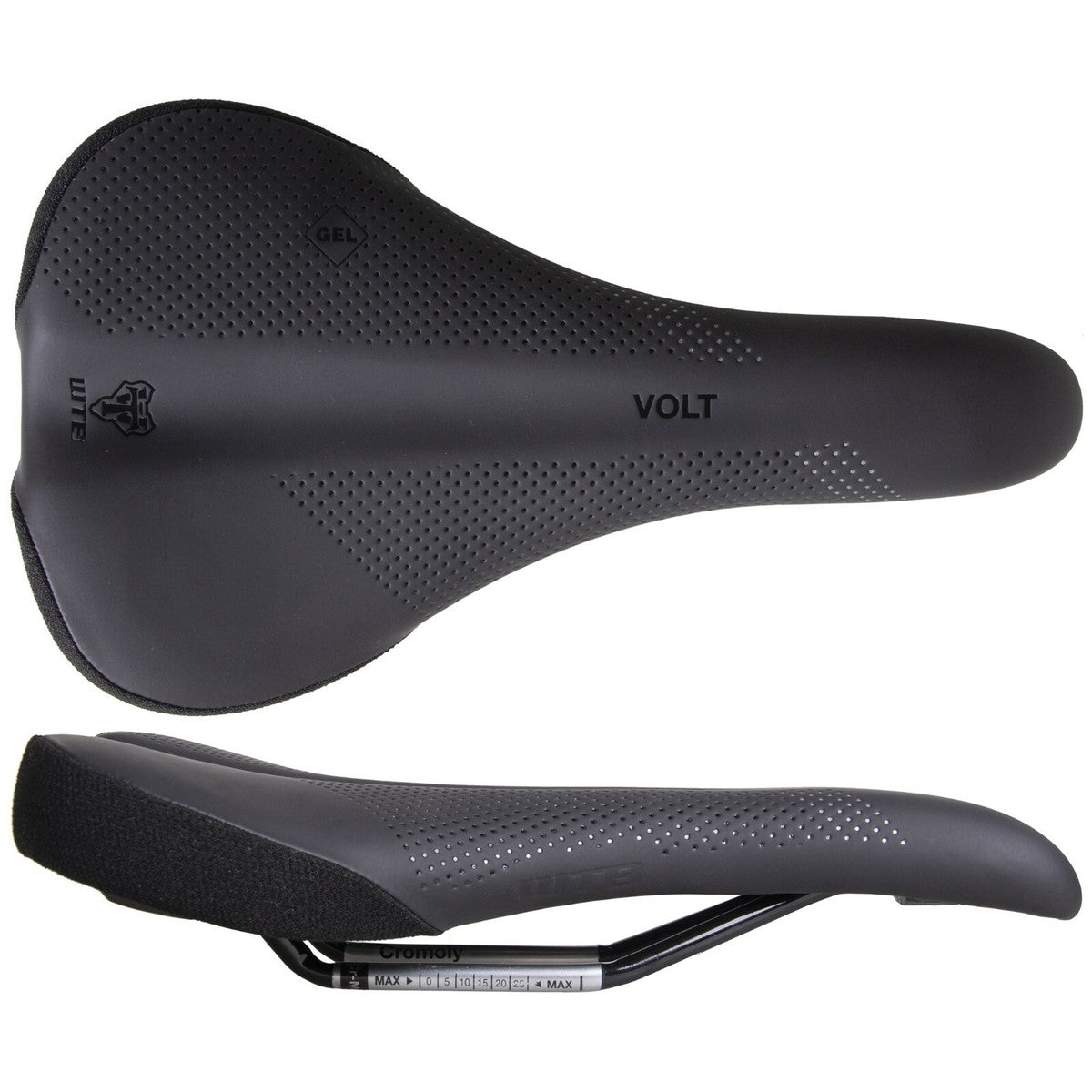 WTB Volt Saddle - Steel, Black, Wide