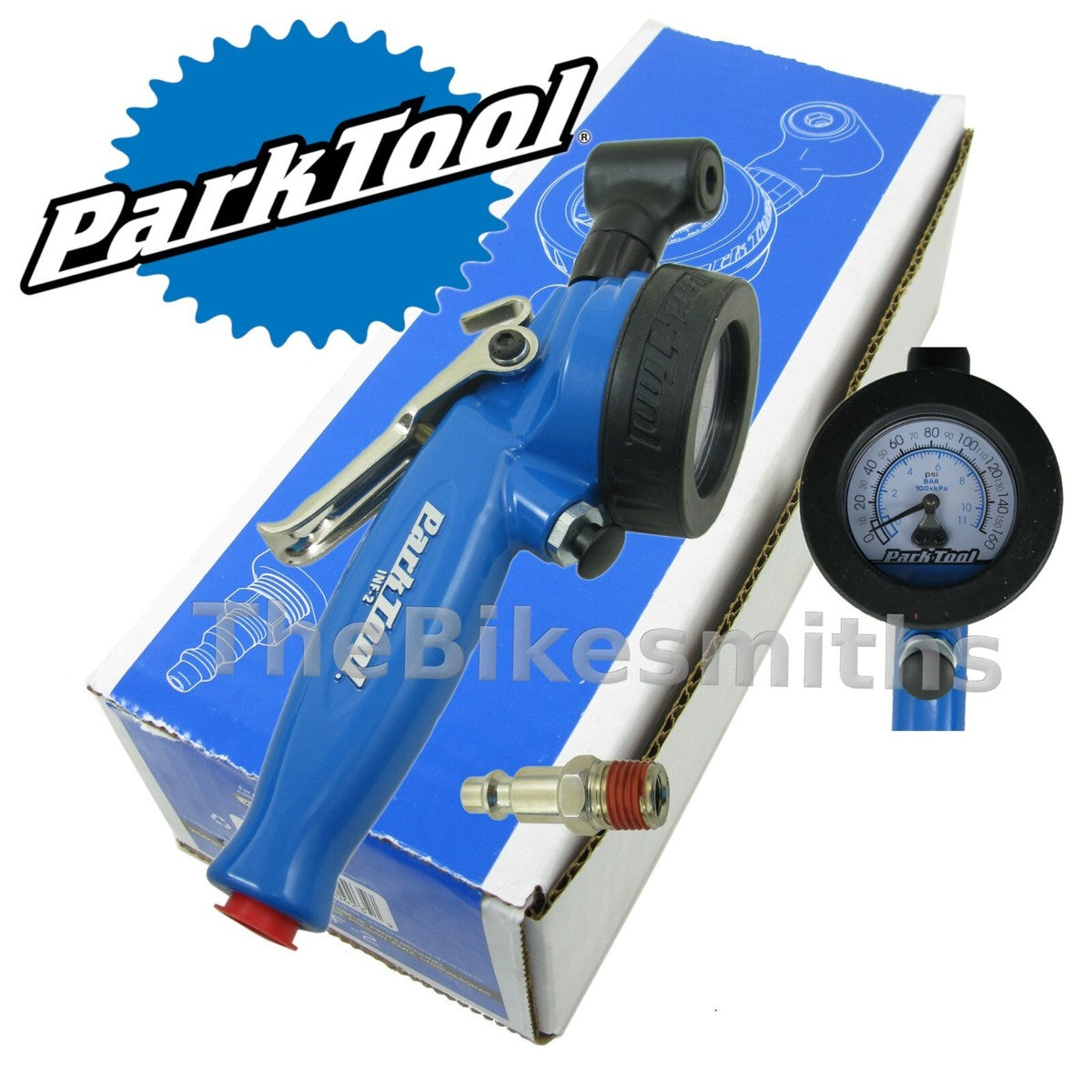 Park Tool INF-2 Shop Inflator Presta/Schrader