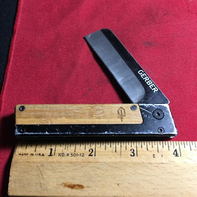 Gerber Quadrant Framelock Bamboo