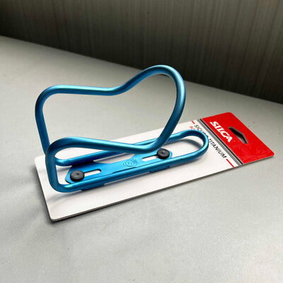 Cage - Silca SICURO Titanium Cage V2 Full Anodized - Aqua